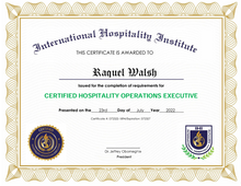 Load image into Gallery viewer, Certified Hospitality Operations Executive (CHOE)
