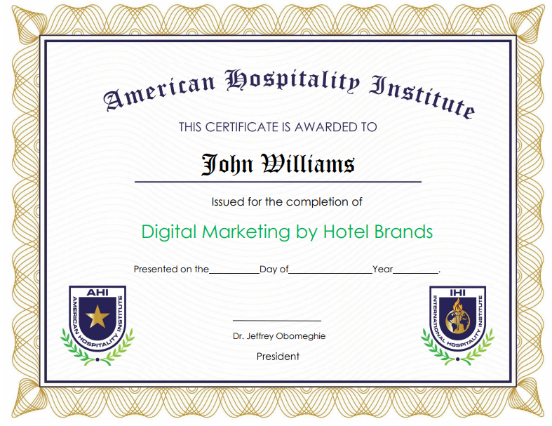Digital Marketing by the Big 4 Hotel Brands