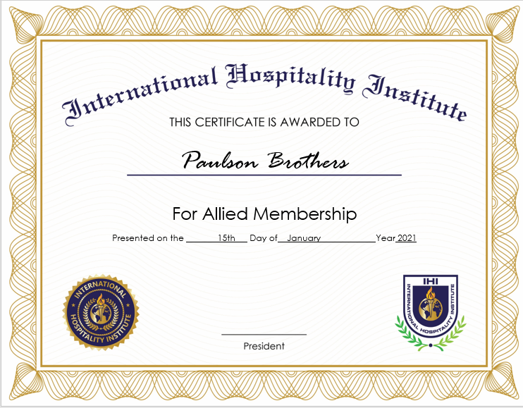 Executive Allied Membership